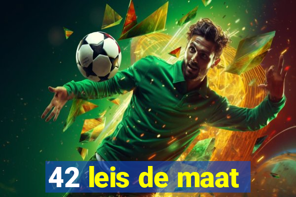 42 leis de maat