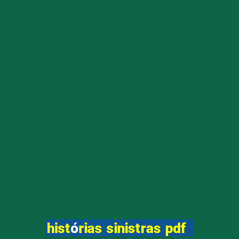 histórias sinistras pdf