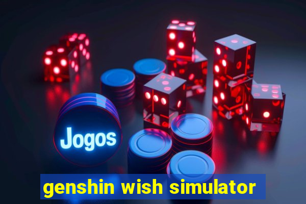 genshin wish simulator