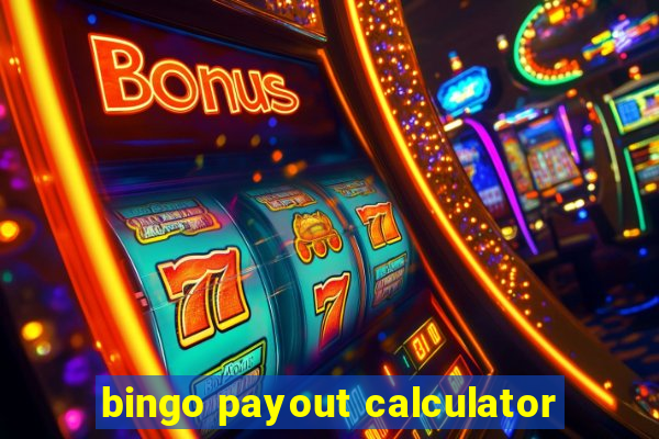 bingo payout calculator