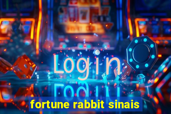 fortune rabbit sinais