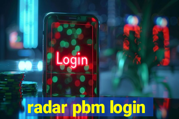 radar pbm login