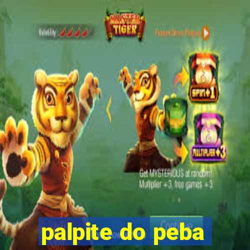 palpite do peba