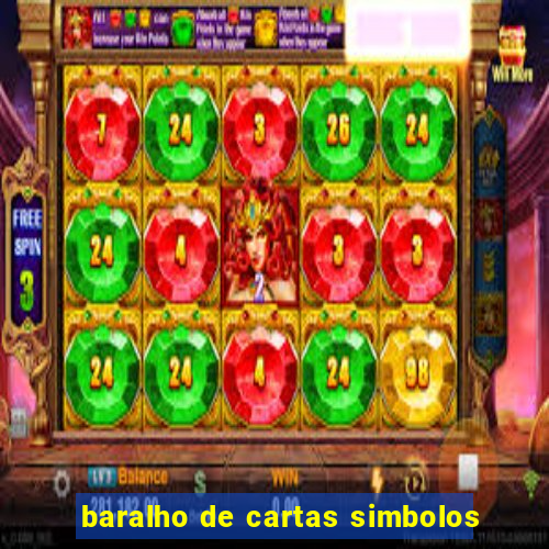 baralho de cartas simbolos