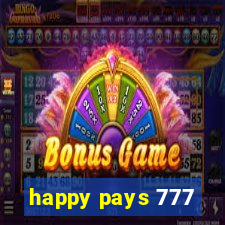 happy pays 777