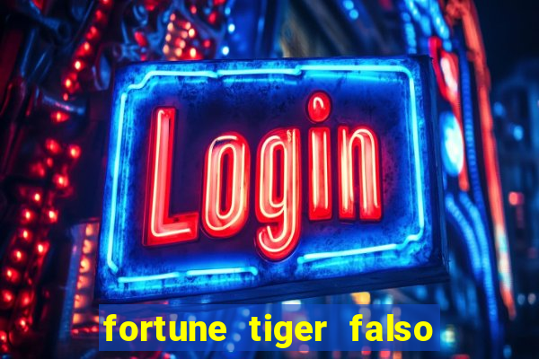 fortune tiger falso para brincar