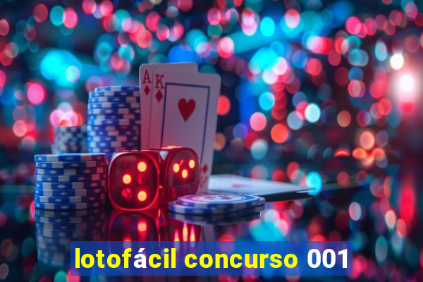 lotofácil concurso 001