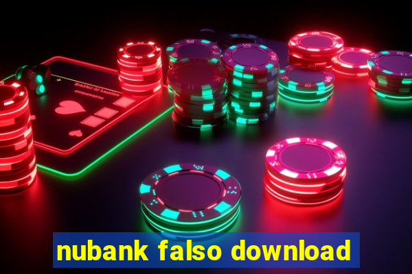 nubank falso download