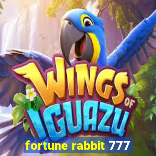 fortune rabbit 777