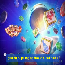 garoto programa de santos