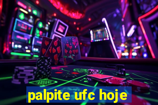 palpite ufc hoje