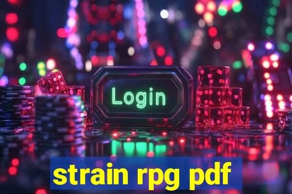 strain rpg pdf