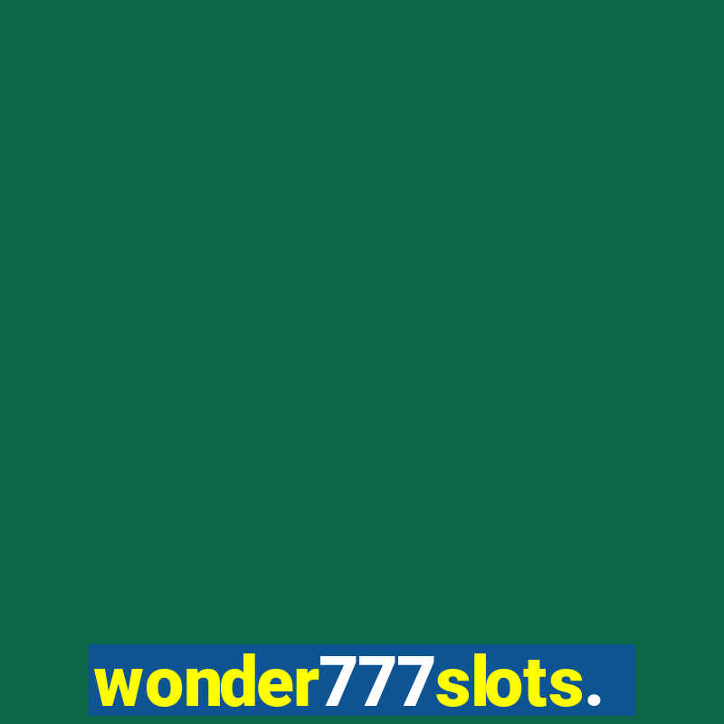 wonder777slots.com