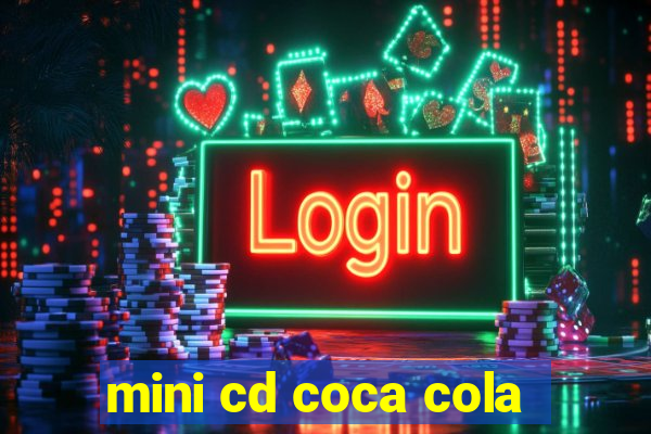 mini cd coca cola