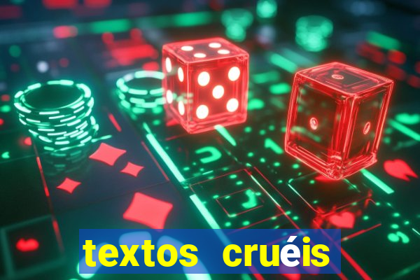 textos cruéis demais para serem lidos rapidamente pdf